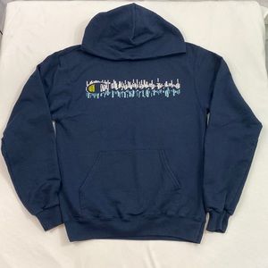 Champion Mens Blue Hoodie